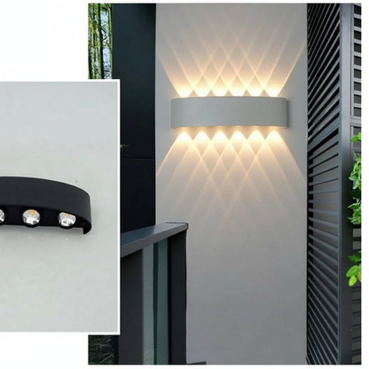 LED Wandlamp Buiten Modern Metaal Waterdicht