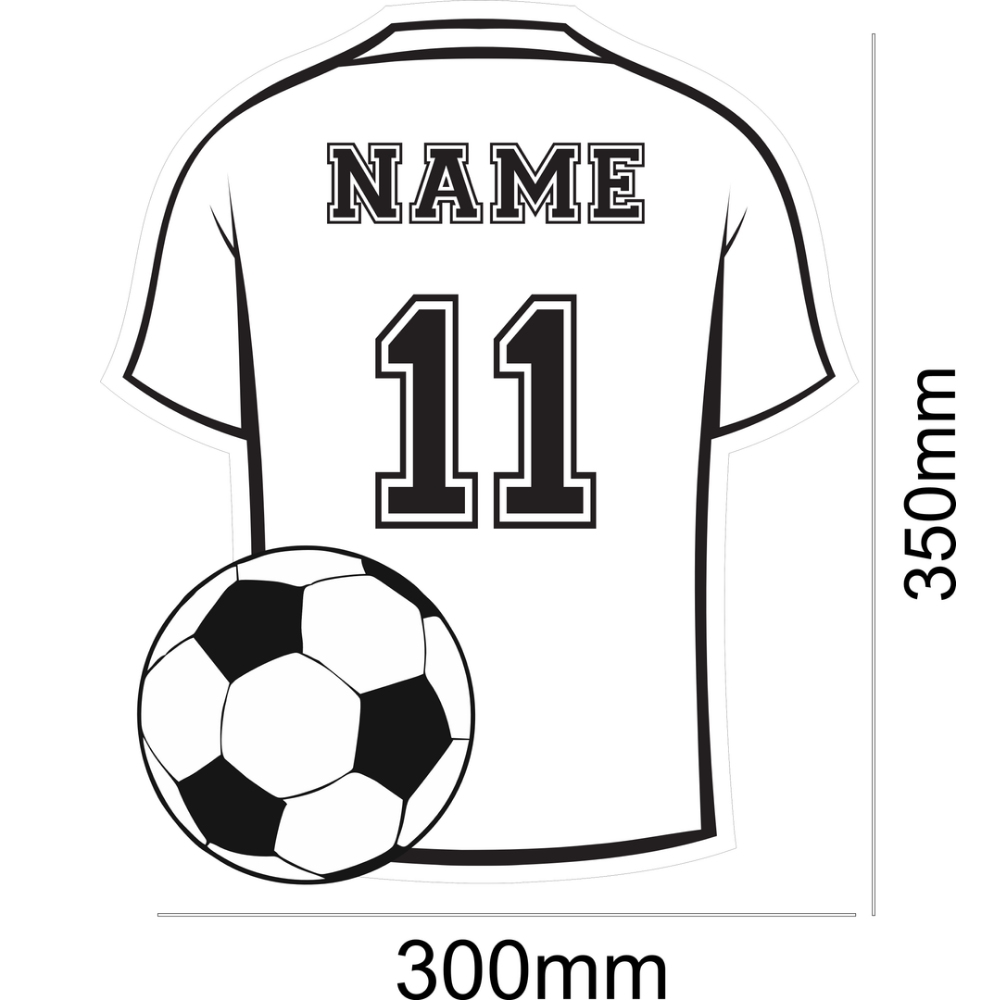 Voetbal Wandlamp Gepersonaliseerd LED Nachtlicht Acryl