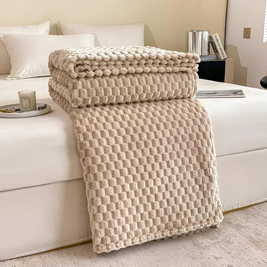 Zachte Fleece Deken Warm voor Bank en Bed