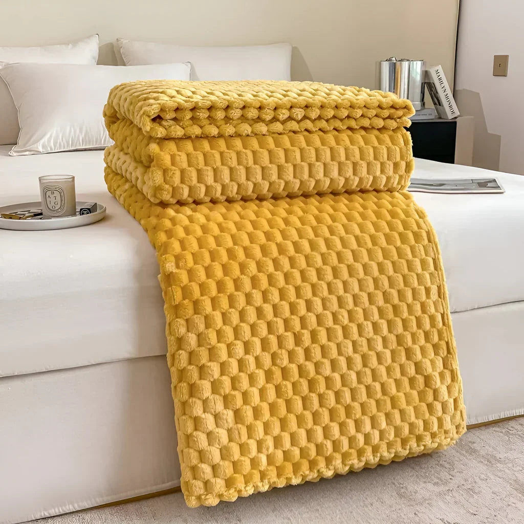 Zachte Fleece Deken Warm voor Bank en Bed