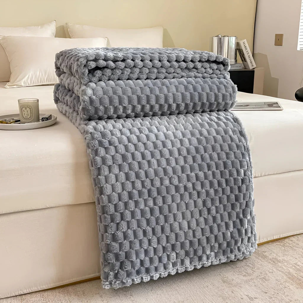 Zachte Fleece Deken Warm voor Bank en Bed - Velinix