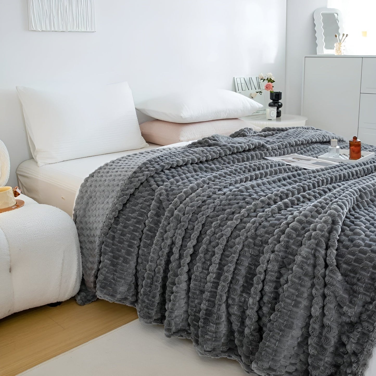 Zachte Fleece Deken Warm voor Bank en Bed - Velinix