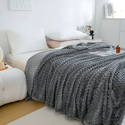 Zachte Fleece Deken Warm voor Bank en Bed