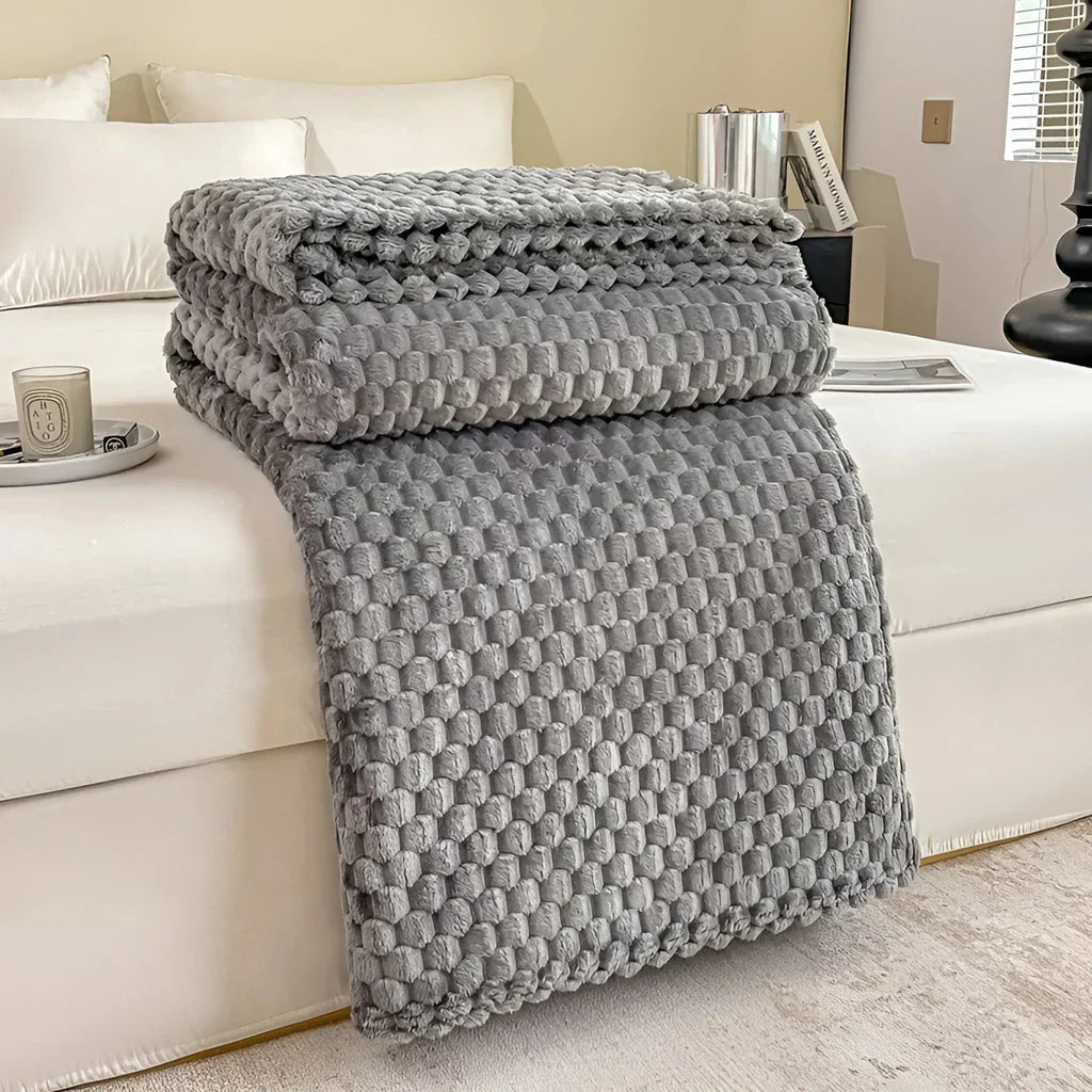 Zachte Fleece Deken Warm voor Bank en Bed