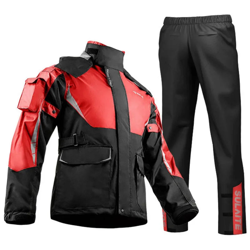 Motorregenpak Waterdicht Ademend Reflecterend Unisex - Velinix