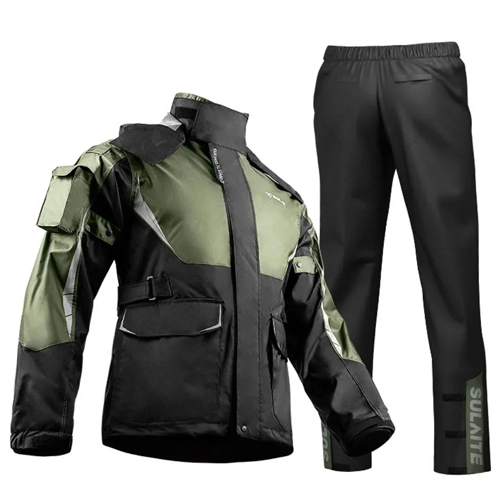 Motorregenpak Waterdicht Ademend Reflecterend Unisex
