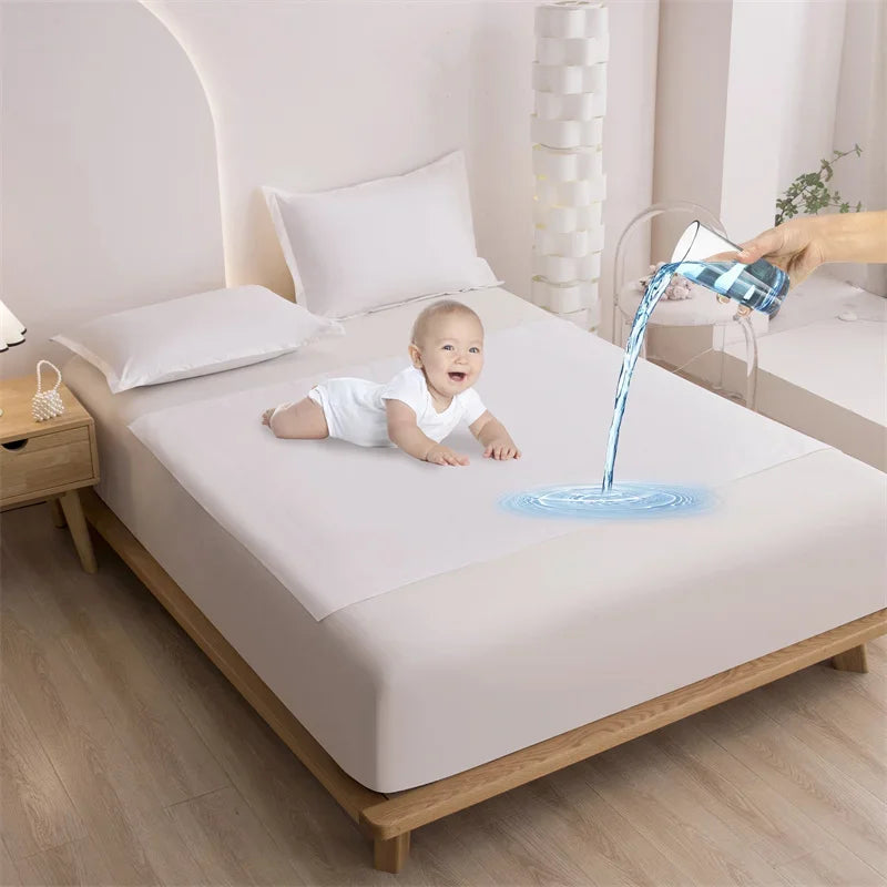Wasserdichtes Bettlaken für Erwachsene und Babys, vielseitig einsetzbar, transparent, 50x70 cm bis 230x250 cm 10