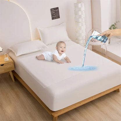 Wasserdichtes Bettlaken für Erwachsene und Babys, vielseitig einsetzbar, transparent, 50x70 cm bis 230x250 cm 11