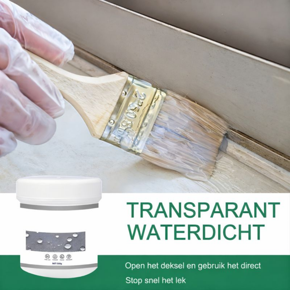 Transparante Waterdichte Reparatie Pasta voor Leckages