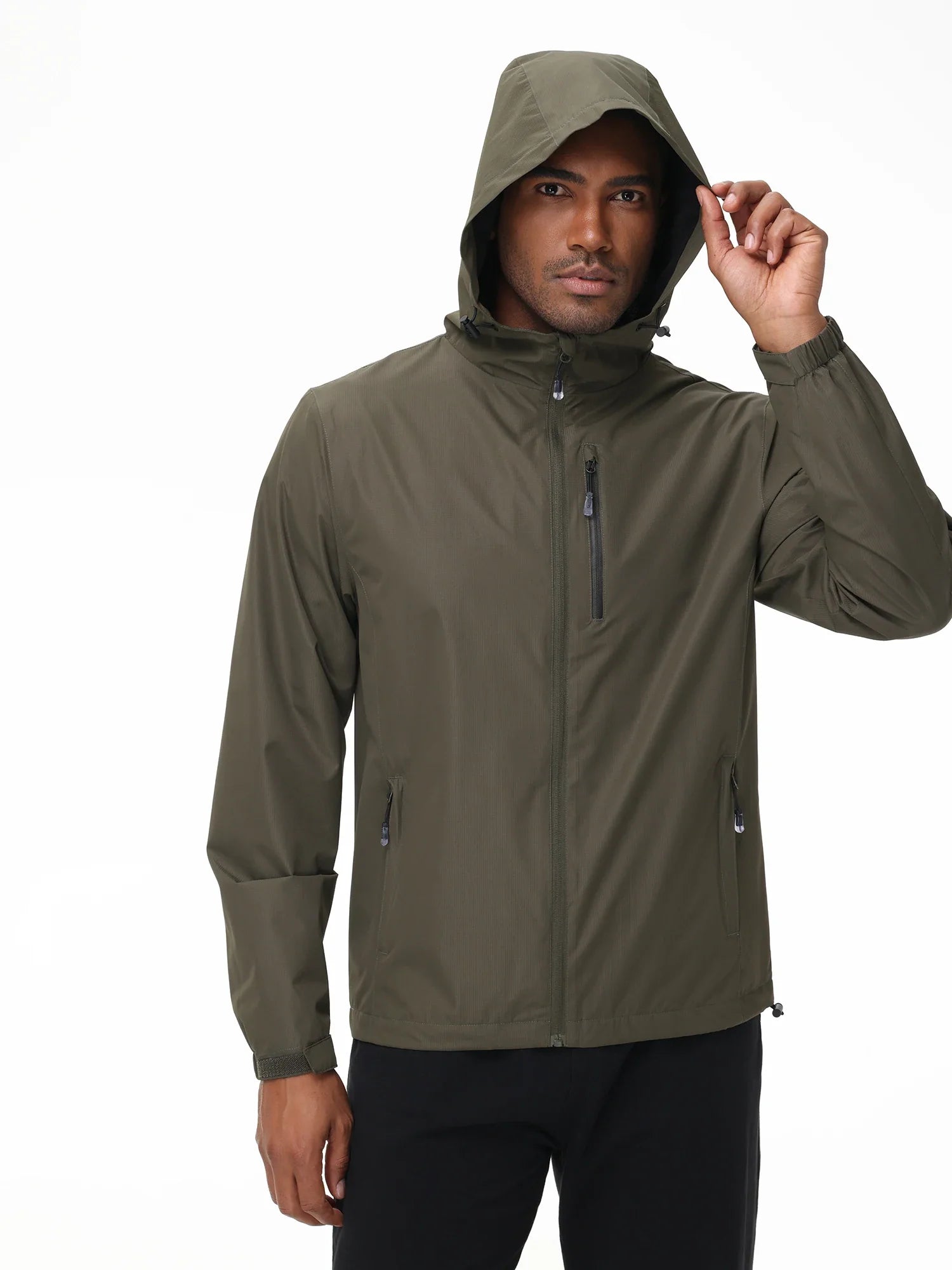Waterdichte Softshell Jas voor Heren Lichtgewicht Outdoor - Velinix
