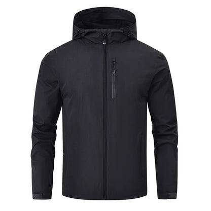 Waterdichte Softshell Jas voor Heren Lichtgewicht Outdoor