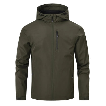 Waterdichte Softshell Jas voor Heren Lichtgewicht Outdoor