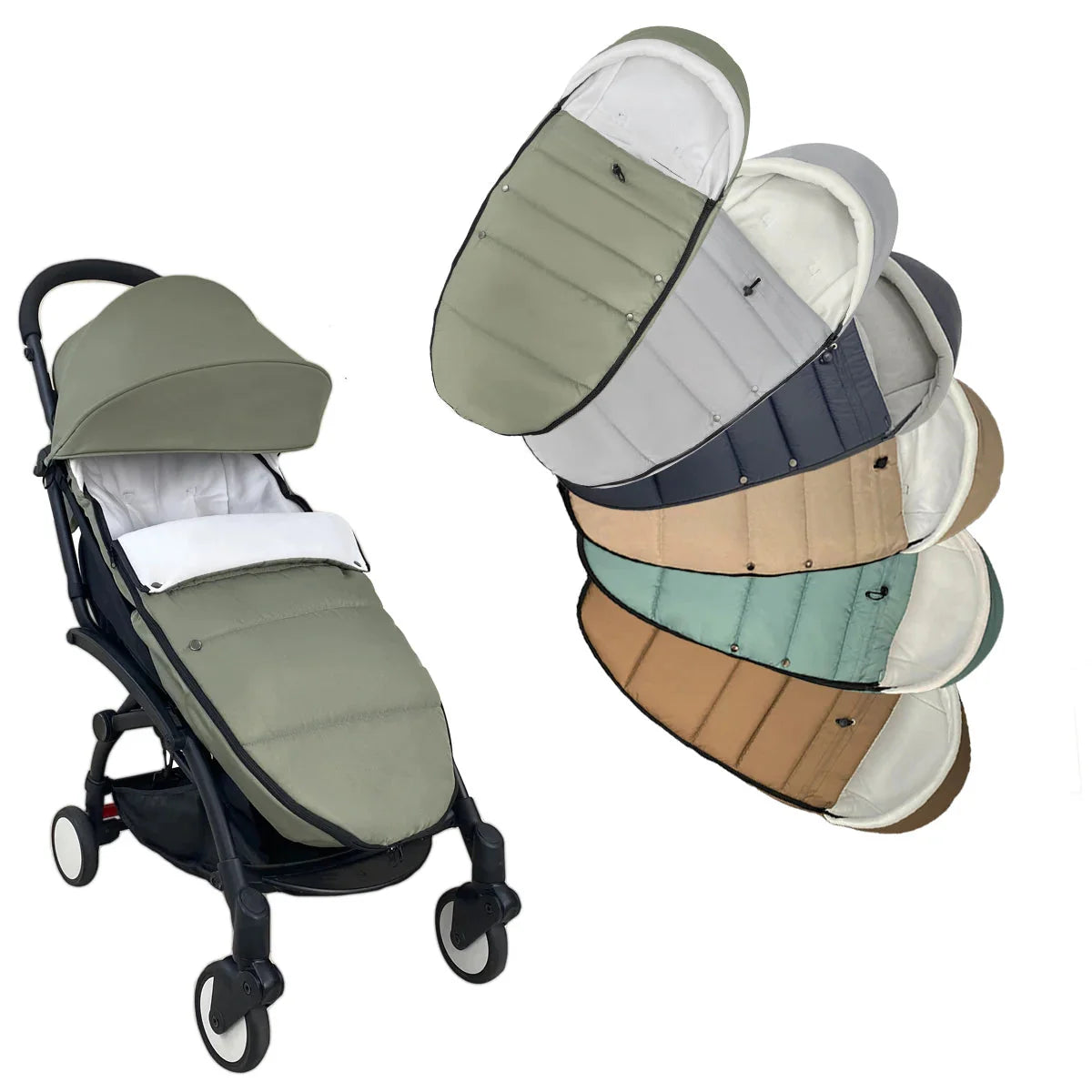 Kinderwagen Voetenzak Waterdicht Warm en Zacht - Velinix