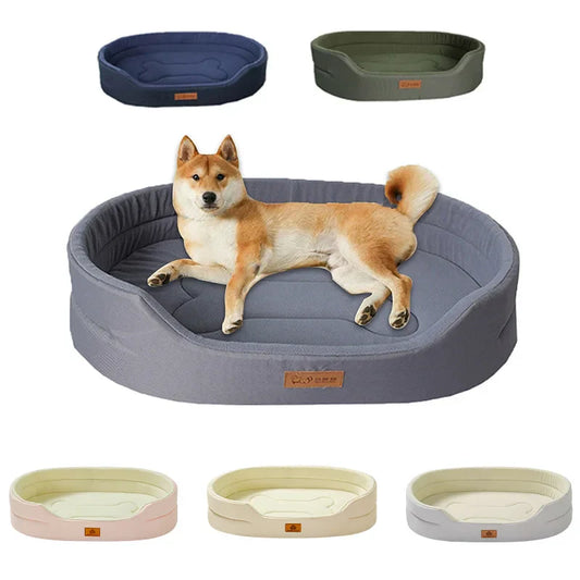 Hondenmand Zacht Dubbelzijdig Bed voor Honden voor Binnen en Buiten - Velinix