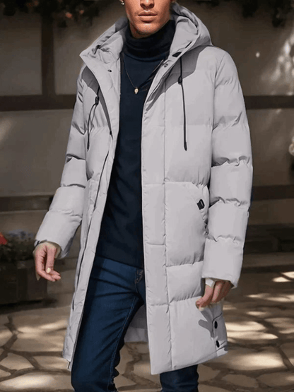Warme Waterdichte Parka Lange Gevoerde Jas voor Vrouwen en Mannen - Velinix