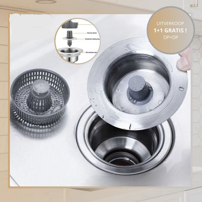 Gootsteenfilter 3-in-1 voor Schoon Water Zuivering