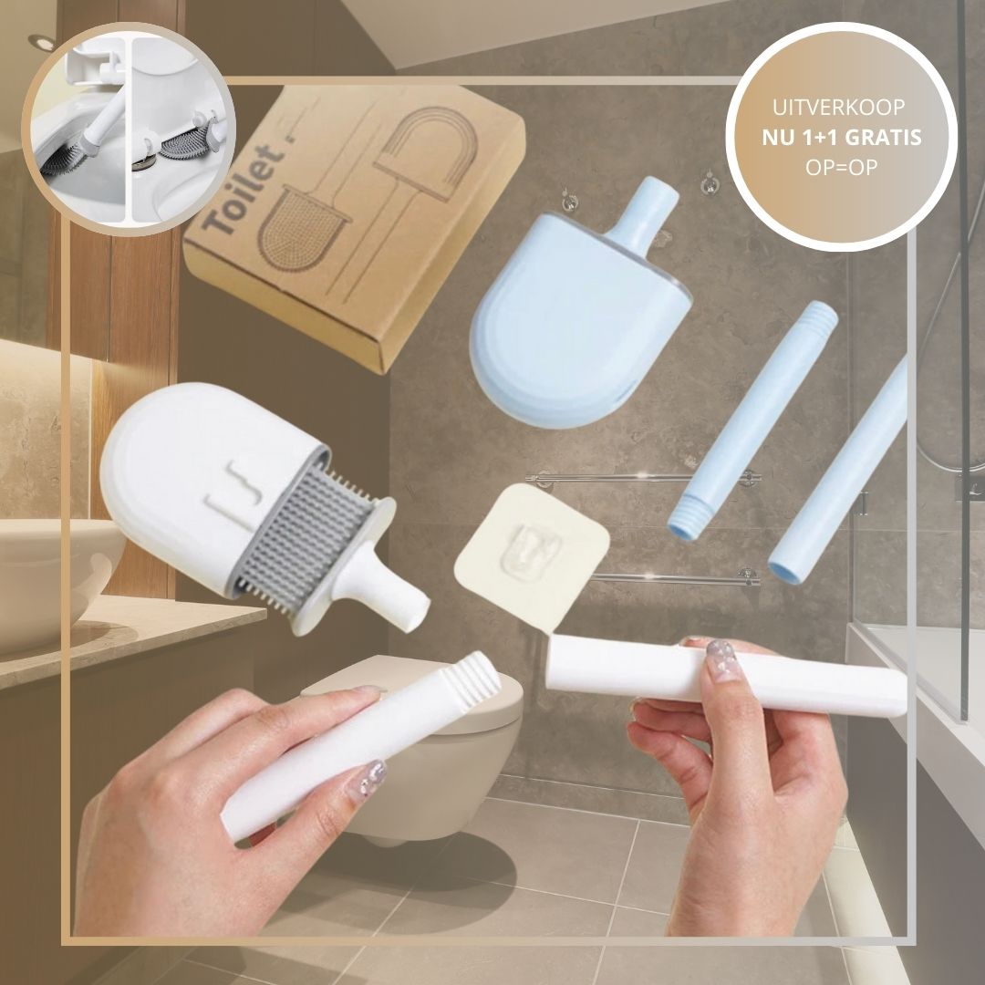 Toiletborstel LuxuraClean voor een Schoon en Fris Toilet