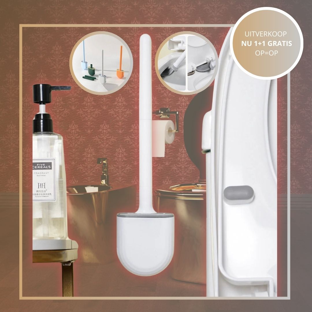 Toiletborstel LuxuraClean voor een Schoon en Fris Toilet