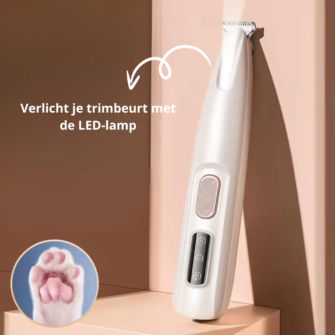 Waterdichte Trimmer voor Katten en Honden Geluidsloos