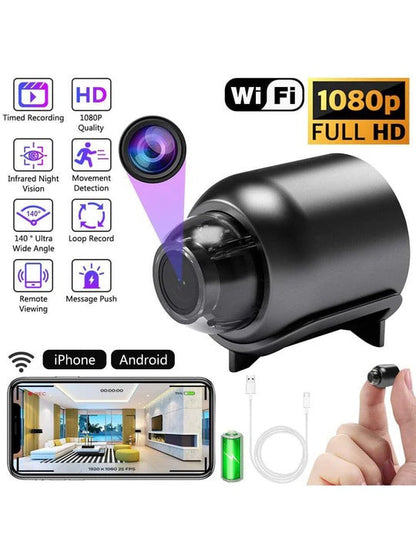 Mini Spionagecamera Draagbaar Discreet voor Bewaking