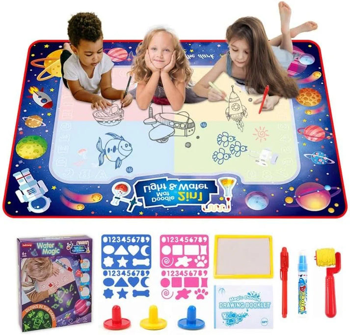 Magische Tekenmat voor Kinderen Extra Groot Watergebaseerd Kunst - Velinix