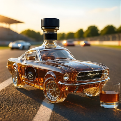 Whiskey Karaf Auto Vorm Glas Bar Accessoire