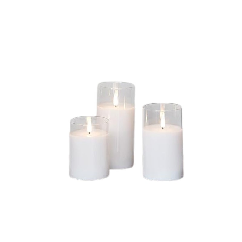 LED Kaarsenset Dimbaar met Afstandsbediening voor Sfeer
