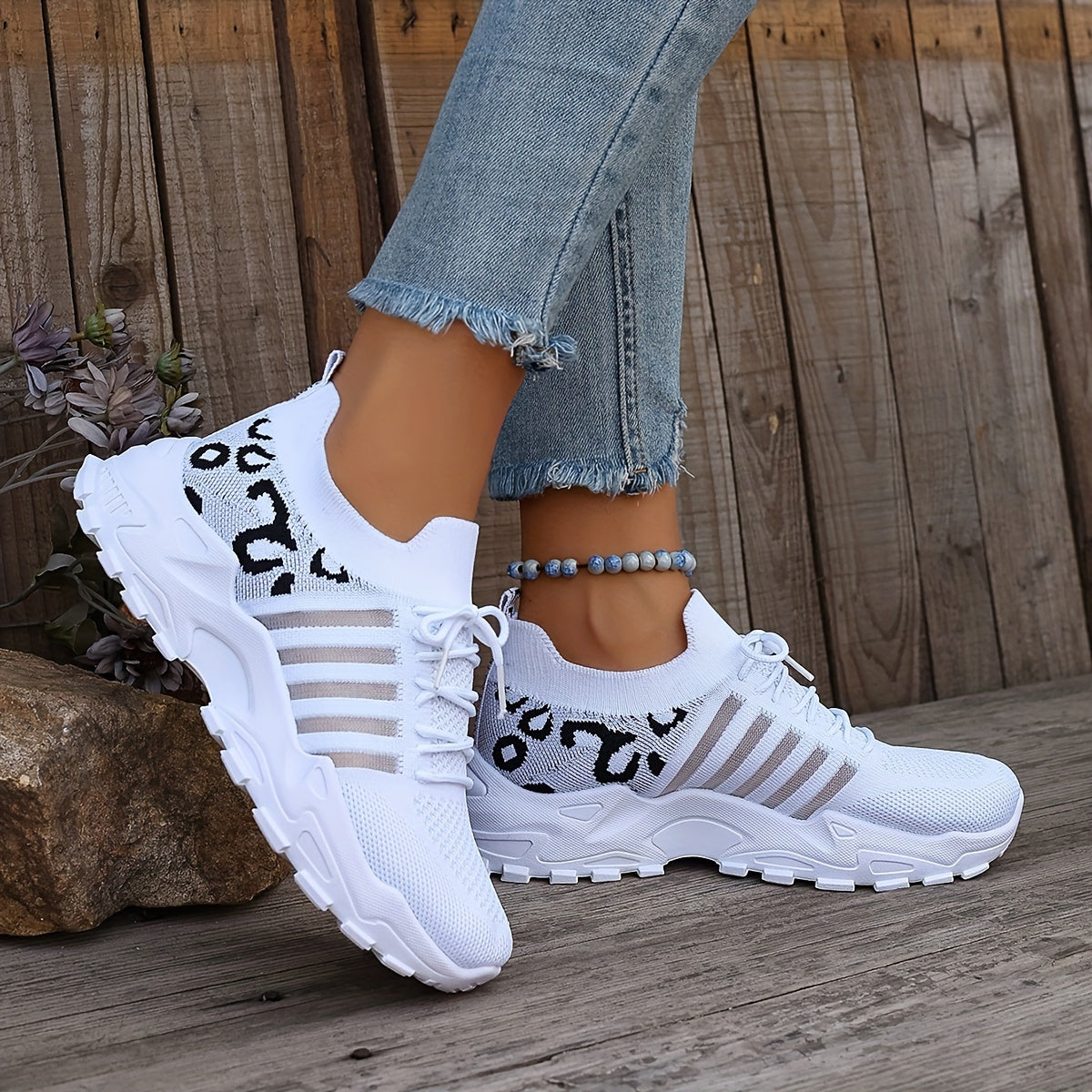 Wildstride™ – Dames Sneakers met Ademend Comfort en Stijlvolle Plateau-3