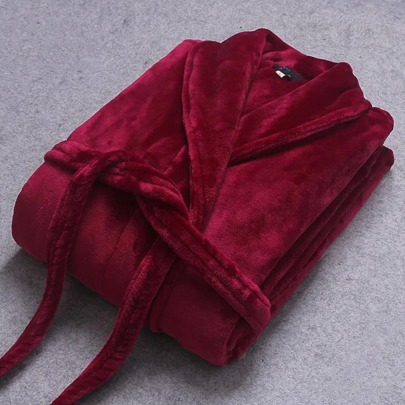 Zachte Fleece Badjas voor Dames en Heren Warm en Comfortabel