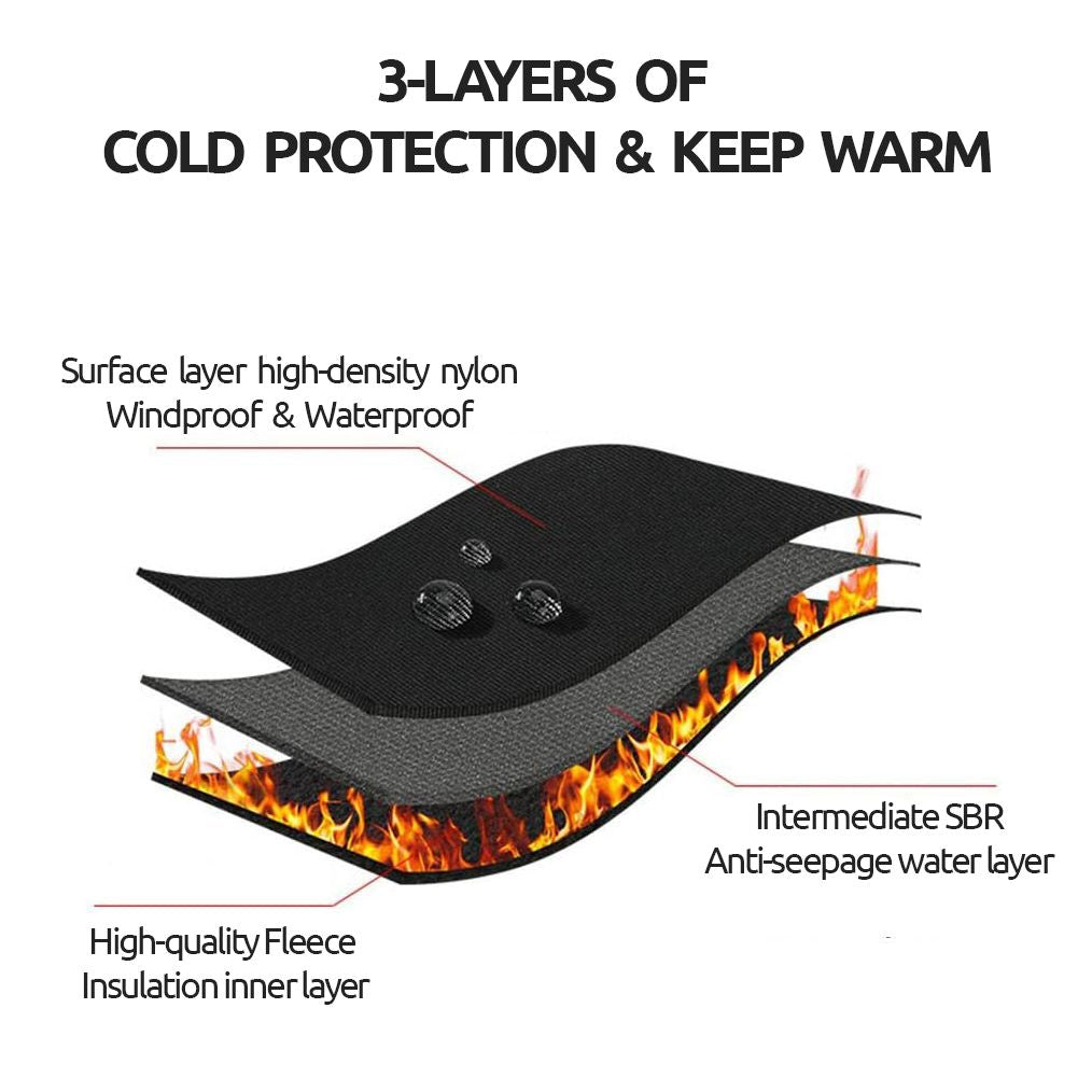 Warme Waterproof Touchscreen Handschoenen voor Winter