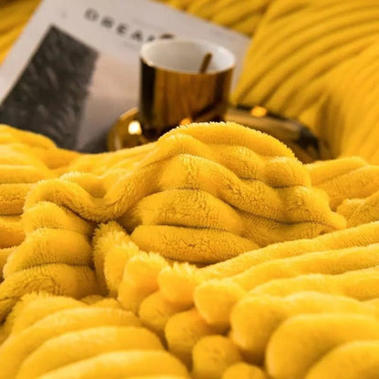 Zachte Fleece Deken Warm voor Bank en Bed