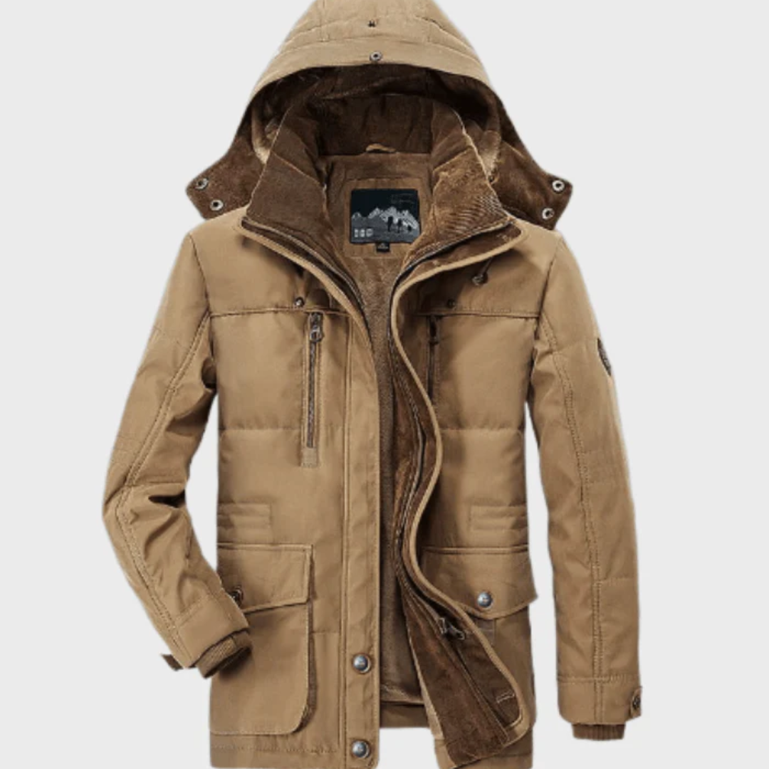 Heren Winterjacke Functioneel 4-Zak Model Waterproof