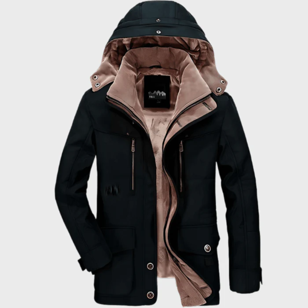 Heren Winterjacke Functioneel 4-Zak Model Waterproof