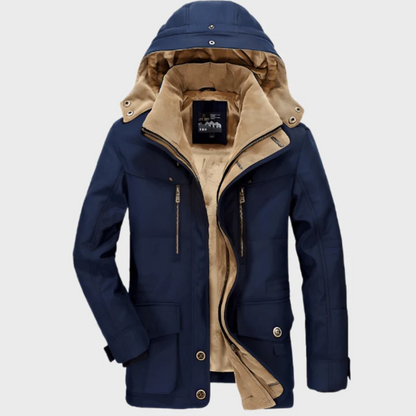 Heren Winterjacke Functioneel 4-Zak Model Waterproof