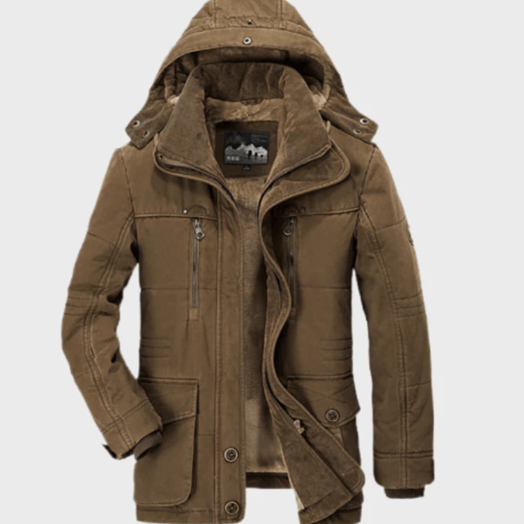 Heren Winterjacke Functioneel 4-Zak Model Waterproof