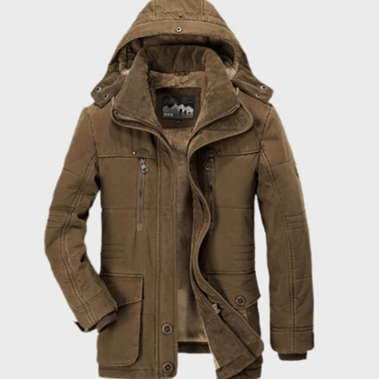 Heren Winterjacke Functioneel 4-Zak Model Waterproof