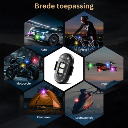 Fietsverlichting LED Set Voor en Achter