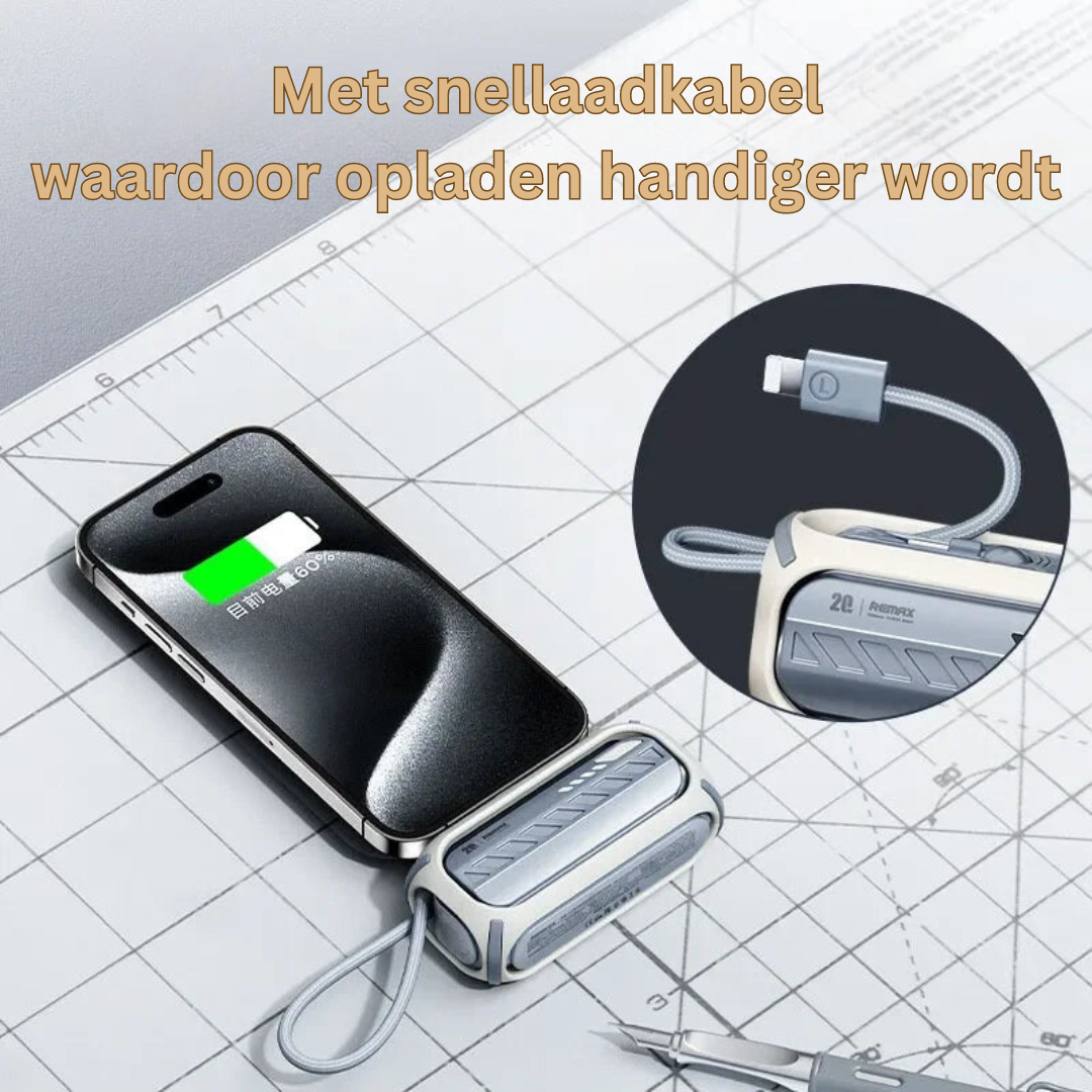 Snellaad Oplader Met Uniek Design - Velinix