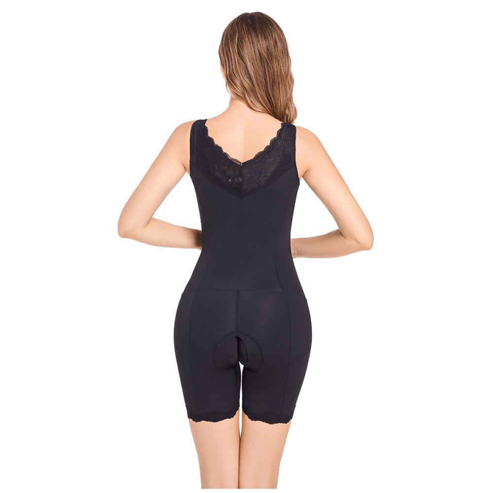 Shapewear Bodysuit V-hals Kant Postpartum Ondersteuning