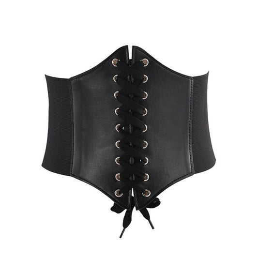 Vrouwen Korsetriem Elegant - Vetersluiting Tailleband voor Stijlvolle Pasvorm - Velinix