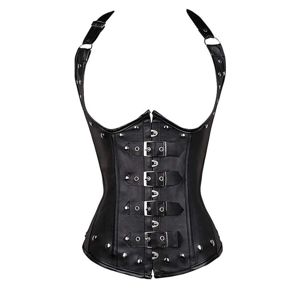 Korset Top Onderbust voor Vrouwen - Steampunk Stijl Donkere Mode - Velinix