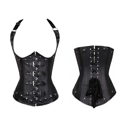 Korset Top Onderbust voor Vrouwen - Steampunk Stijl Donkere Mode