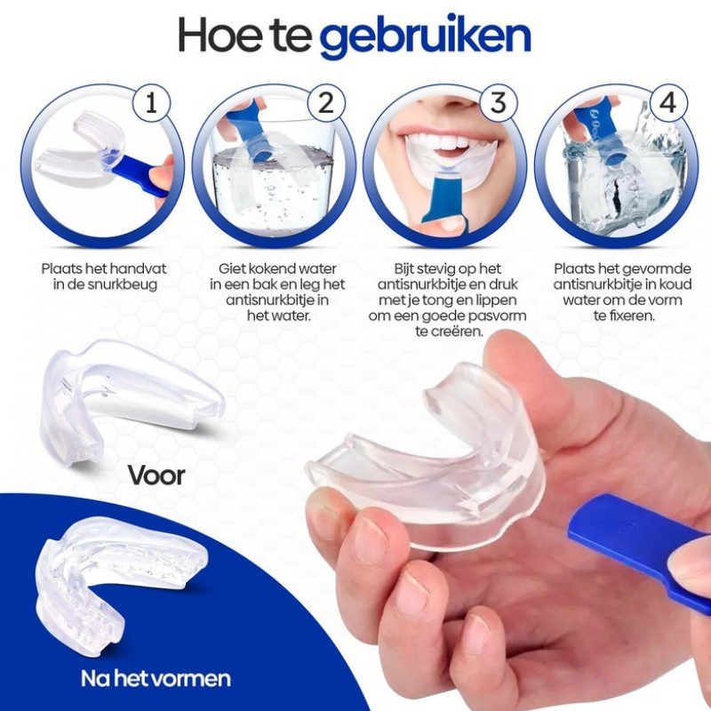 Snurkstopper Anti Snurken Apparaat voor Rustige Slaap