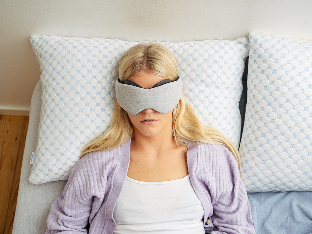 Slaapmasker Zwart Onderbreek Vrij voor Betere Slaap