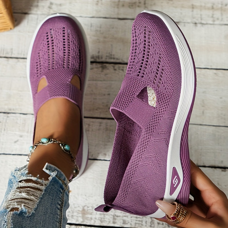 ZenStep™ – Dames Slip-On Sneakers Ademend Comfort en Orthopedische Ondersteuning-5