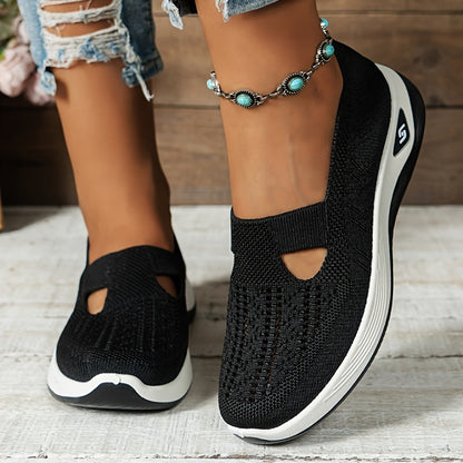 ZenStep™ – Dames Slip-On Sneakers Ademend Comfort en Orthopedische Ondersteuning-1