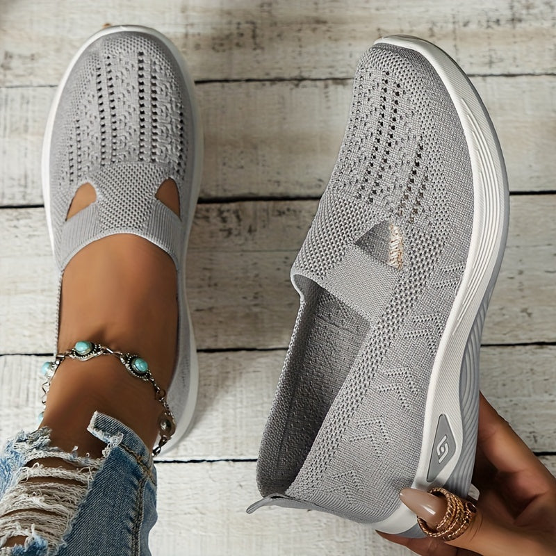 ZenStep™ – Dames Slip-On Sneakers Ademend Comfort en Orthopedische Ondersteuning-3