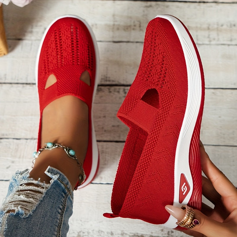 ZenStep™ – Dames Slip-On Sneakers Ademend Comfort en Orthopedische Ondersteuning-4