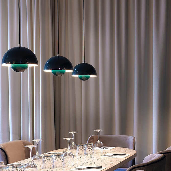 Moderne Hanglamp Halve Bol LED Verlichting