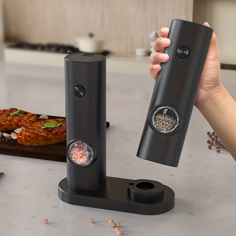 Zenthra™ – Elektrische Peper en Zoutmolen Set met Verstelbare Maalgrootte 0